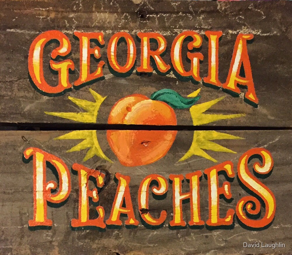 Peaches Crate" by David Laughlin Redbubble