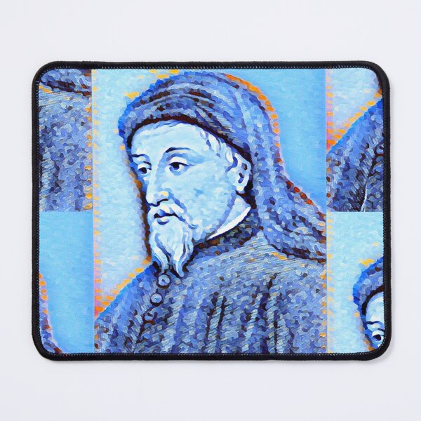Item preview, Geoffrey Chaucer Artwork | Geoffrey Chaucer Portrait | Geoffrey Chaucer Wall Art designed and sold by Suyogsonar25.