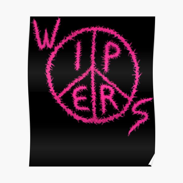 "Wipers Band Logo " Poster for Sale by Redbubble