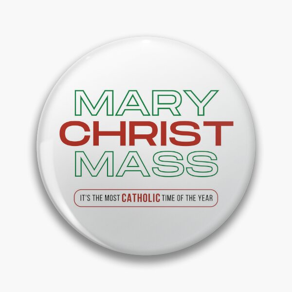 Item preview, Mary Christ Mass - The Most Catholic Time Of The Year (Colour) designed and sold by domusfidei.