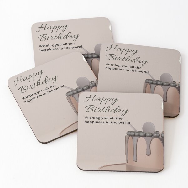 Item preview, Sweet Happy Birthday Card - Shower Your Love designed and sold by YuviMK.