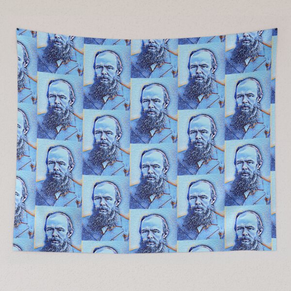 Item preview, Fyodor Dostoevsky Artwork | Fyodor Dostoevsky Portrait | Fyodor Dostoevsky Wall Art designed and sold by Suyogsonar25.