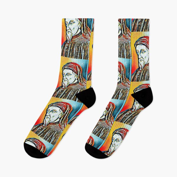 Item preview, Geoffrey Chaucer Artwork | Geoffrey Chaucer Portrait | Geoffrey Chaucer Wall Art  designed and sold by Suyogsonar25.