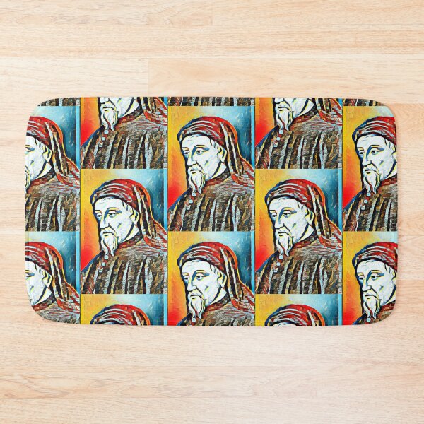 Item preview, Geoffrey Chaucer Artwork | Geoffrey Chaucer Portrait | Geoffrey Chaucer Wall Art  designed and sold by Suyogsonar25.