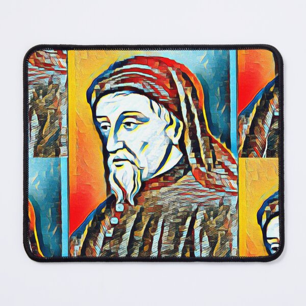 Item preview, Geoffrey Chaucer Artwork | Geoffrey Chaucer Portrait | Geoffrey Chaucer Wall Art designed and sold by Suyogsonar25.