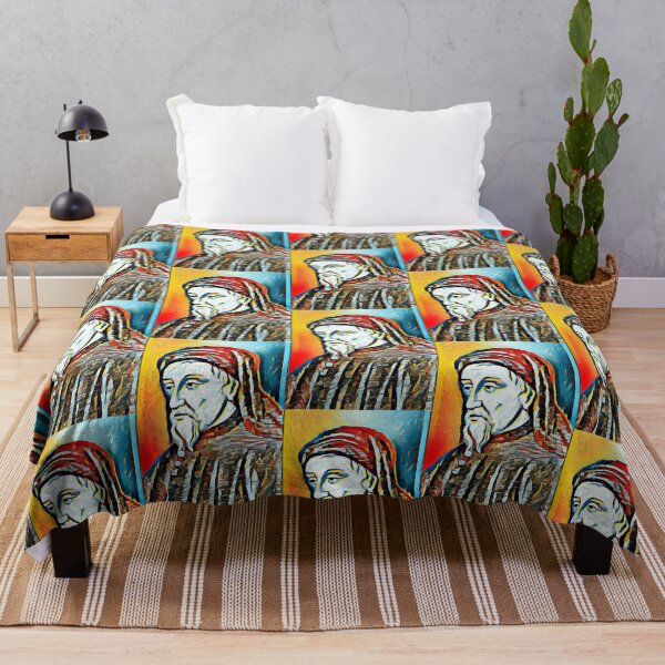 Item preview, Geoffrey Chaucer Artwork | Geoffrey Chaucer Portrait | Geoffrey Chaucer Wall Art  designed and sold by Suyogsonar25.