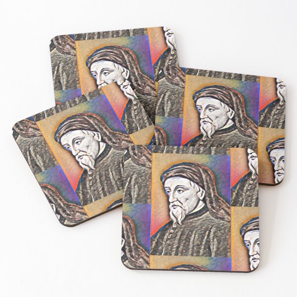 Item preview, Geoffrey Chaucer Artwork | Geoffrey Chaucer Portrait | Geoffrey Chaucer Wall Art  designed and sold by Suyogsonar25.