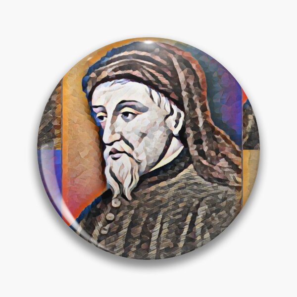 Item preview, Geoffrey Chaucer Artwork | Geoffrey Chaucer Portrait | Geoffrey Chaucer Wall Art  designed and sold by Suyogsonar25.