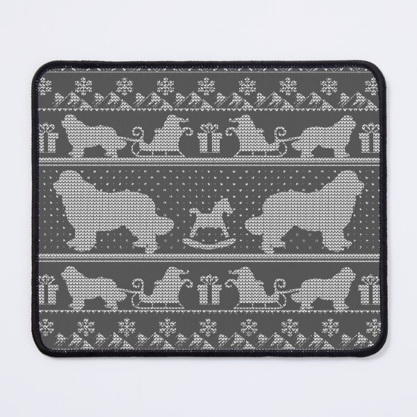 Item preview, Ugly Christmas sweater dog edition - Newfoundland dog designed and sold by Camilla Fjäder.