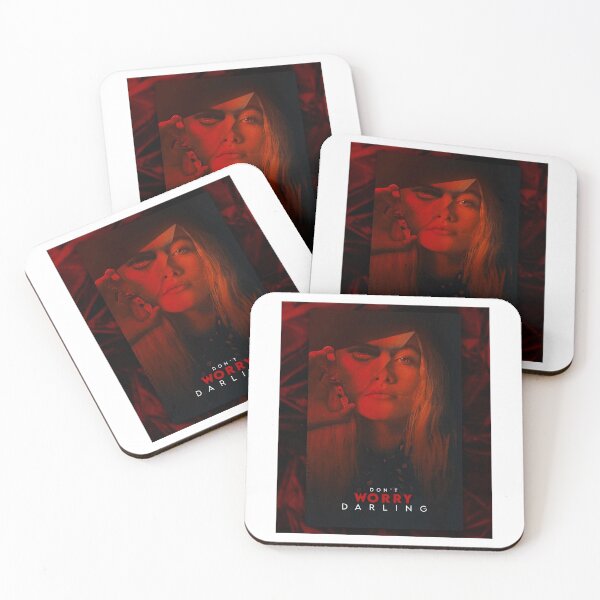 Item preview, Don't Worry Darling Red designed and sold by SSTOPDesign.