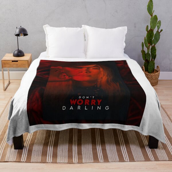 Item preview, Don't Worry Darling Red designed and sold by SSTOPDesign.