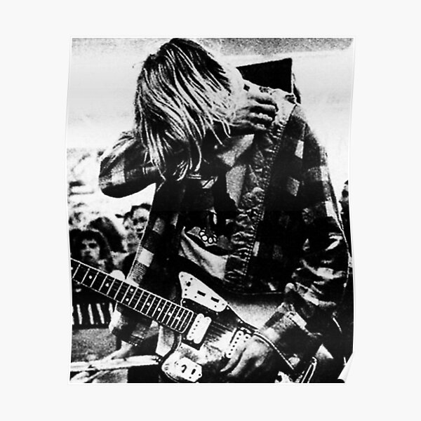 Kurt Cobain Posters for Sale | Redbubble
