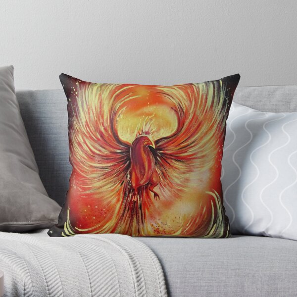 Phoenix Throw Pillow