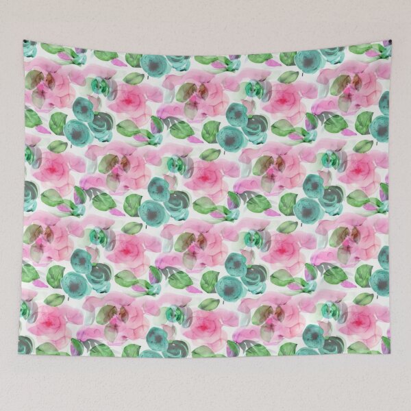 Item preview, Pastel floral abstract pattern designed and sold by Mirarima.