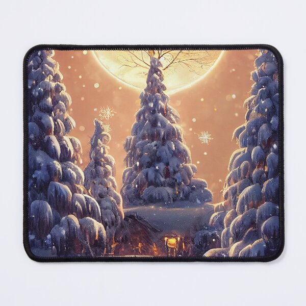 Item preview, Christmas Cabin in the Woods designed and sold by AmazeFX.