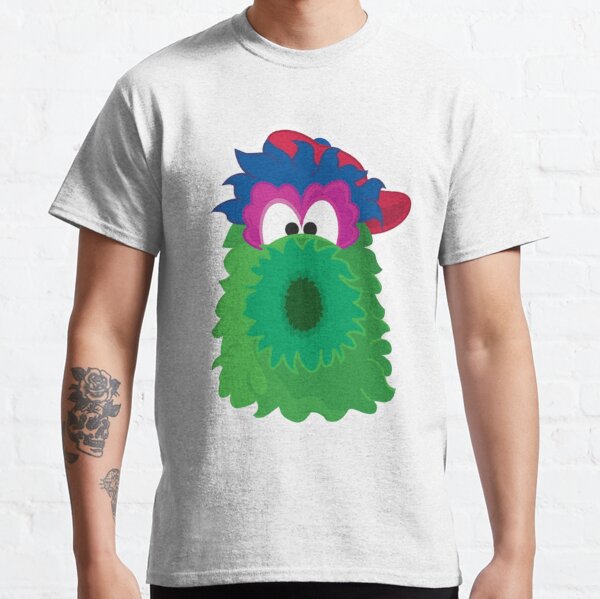 Philadelphia Phillies Phanatic T-Shirt from Homage. | Red | Vintage Apparel from Homage.