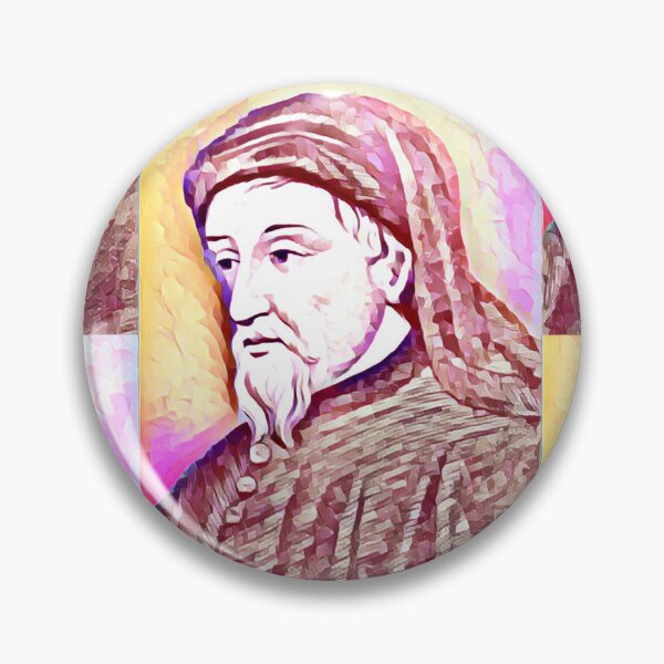 Item preview, Geoffrey Chaucer Artwork | Geoffrey Chaucer Portrait | Geoffrey Chaucer Wall Art  designed and sold by Suyogsonar25.