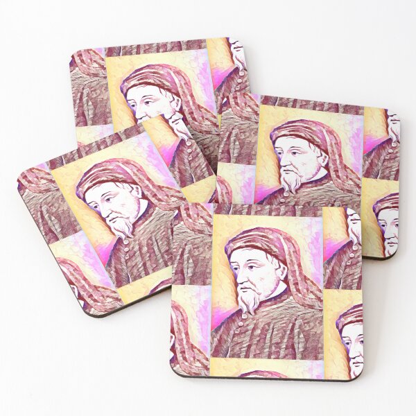 Item preview, Geoffrey Chaucer Artwork | Geoffrey Chaucer Portrait | Geoffrey Chaucer Wall Art  designed and sold by Suyogsonar25.