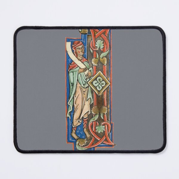 Item preview, Illuminated Initial I designed and sold by artimaeus.