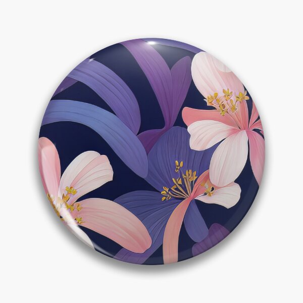 Artikelvorschau, Fun flowers tropical pattern entworfen und verkauft von Purple-Horizon.