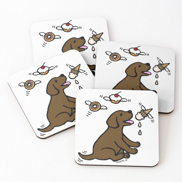 Item preview, Chocolate Labrador Puppy Sweets Dream designed and sold by HappyLabradors.