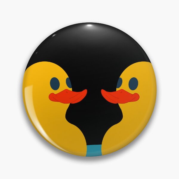 Item preview, Two little yellow rubber ducks with a blue quack balloon designed and sold by marie-inks.