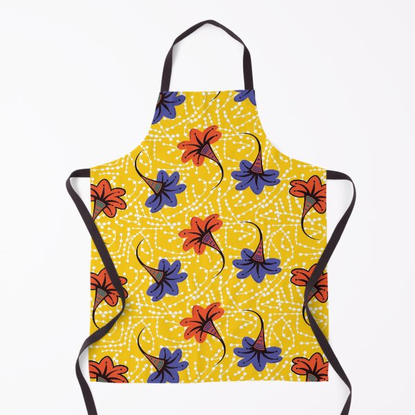 Item preview, African ethnic traditional yellow pattern. designed and sold by CuteBeeDesign.