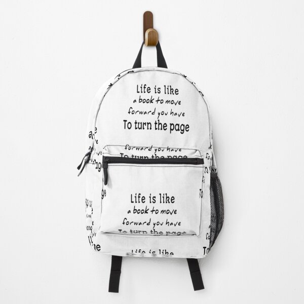 Item preview, Life is like a book to move forward you have to turn the page designed and sold by RendoRed.