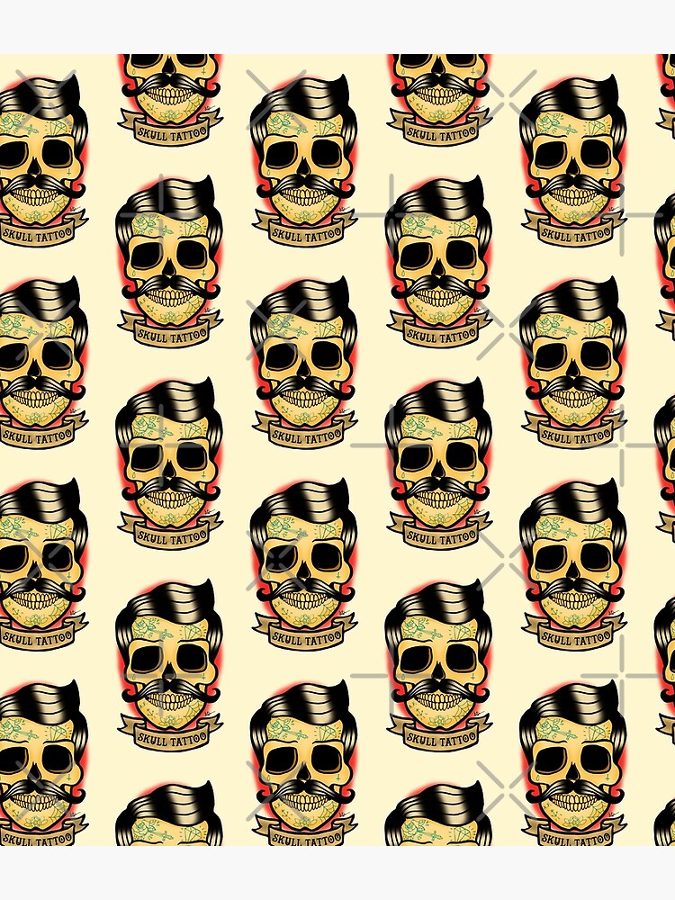 Imagen 3 de 3, Mochila con la obra Old Skull Tattoo !!!, diseñada y vendida por AdrianFilmore.