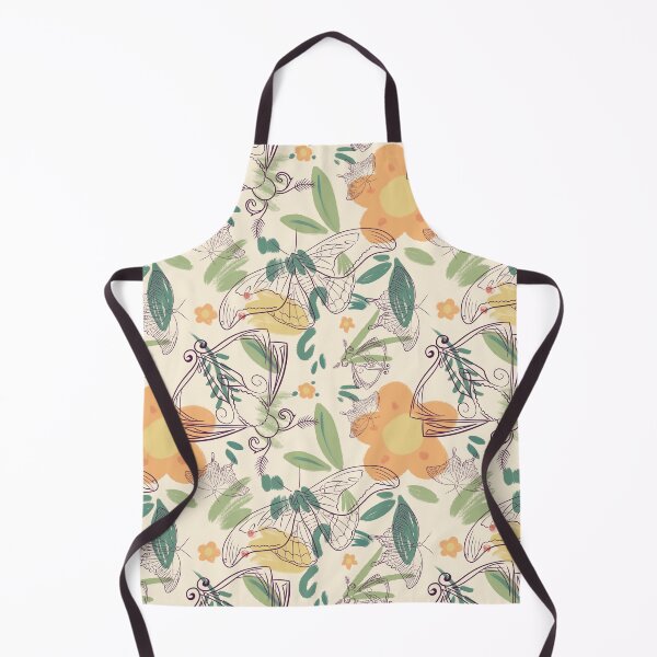 Item preview, Butterfly and flower seamless plants flowers pattern designed and sold by marie-inks.