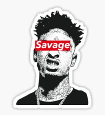 21 savage Sticker