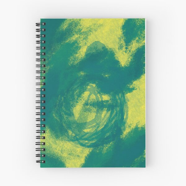 Item preview, Abstract Chaos Painting Green and Yellow designed and sold by marie-inks.