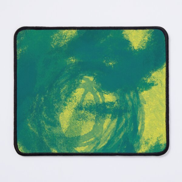 Item preview, Abstract Chaos Painting Green and Yellow designed and sold by marie-inks.