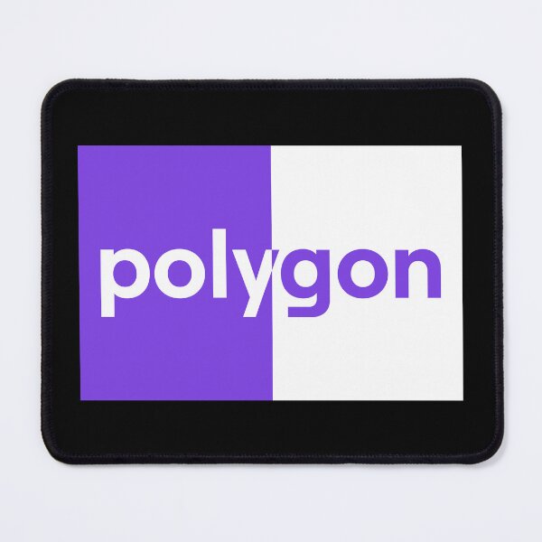 Item preview, Polygon MATIC Crypto Altcoin - Half Purple Half White designed and sold by CryptoMoods.