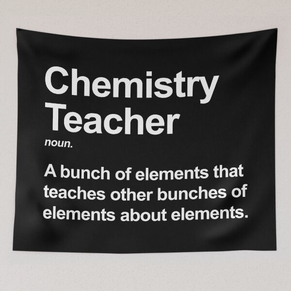 Item preview, Funny Chemistry Teacher Definition designed and sold by allysmar.