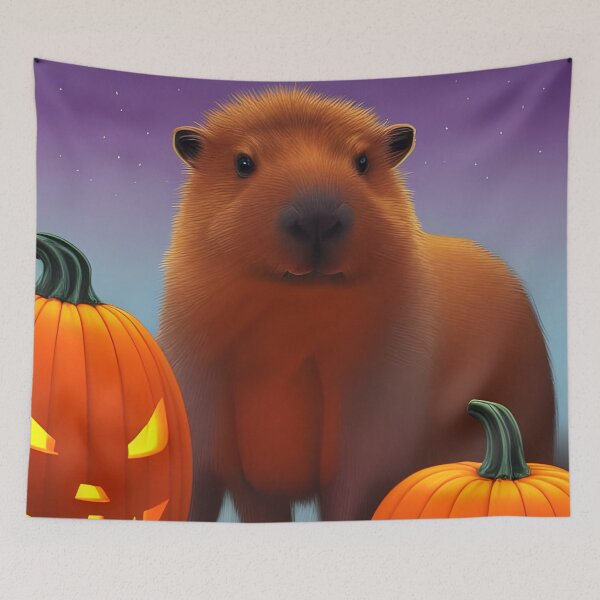 Item preview, Halloween Capybara designed and sold by REALDesign-Shop.