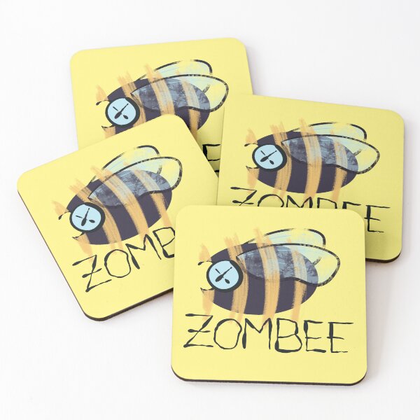 Item preview, Zombee - Zombie Bee wings stripes dead designed and sold by marie-inks.