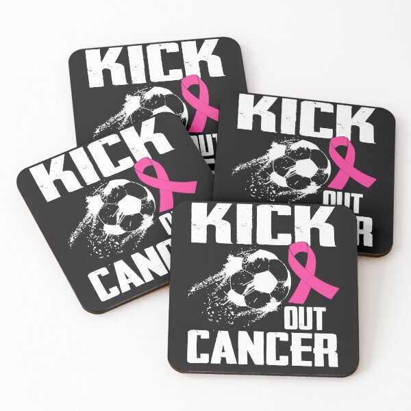 Item preview, Breast Cancer Survivors Kick Out Cancer Soccer Ball Support designed and sold by ZoraidaLandrua.