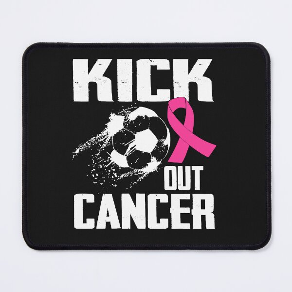 Item preview, Breast Cancer Survivors Kick Out Cancer Soccer Ball Support designed and sold by ZoraidaLandrua.