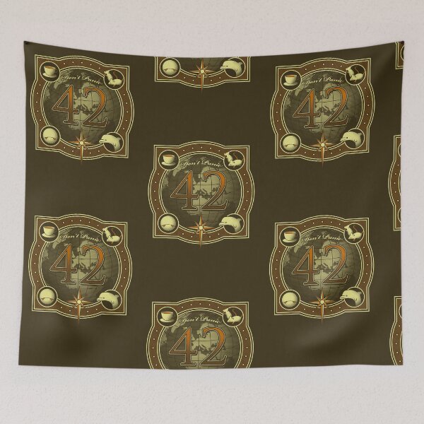 Item preview, Don't Panic designed and sold by robotrobotROBOT.