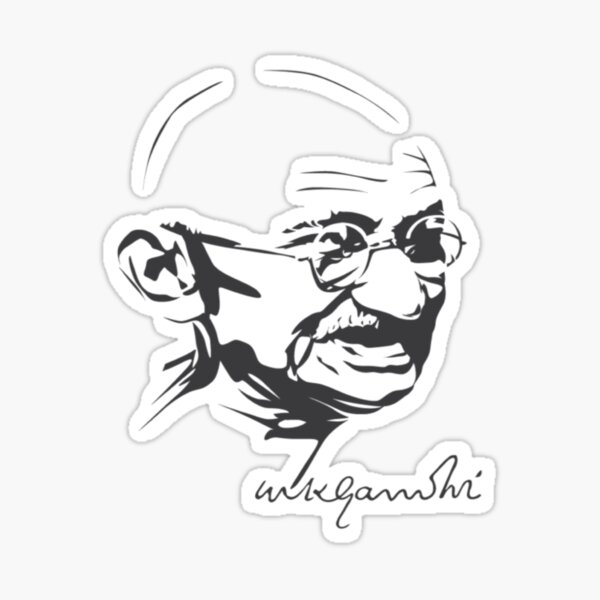 Drawing of Mahatma Gandhi | Drawing of Gandhi jayanti | artistica - YouTube