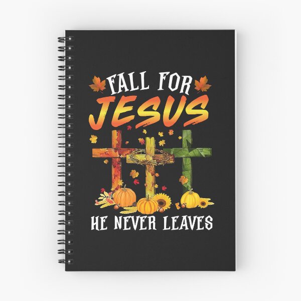 Item preview, Fall For Jesus He Never Leaves Pumpkins Thanksgiving designed and sold by ZoraidaLandrua.