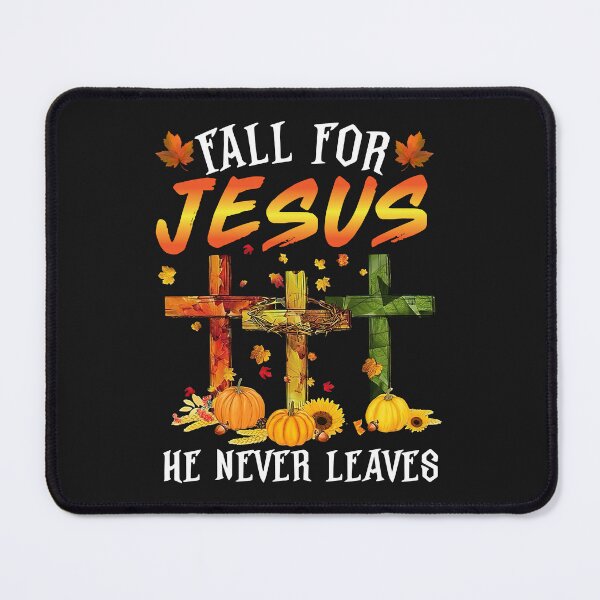 Item preview, Fall For Jesus He Never Leaves Pumpkins Thanksgiving designed and sold by ZoraidaLandrua.