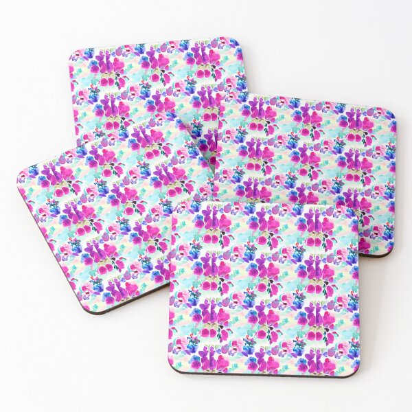 Item preview, Pastel floral abstract pattern designed and sold by Mirarima.