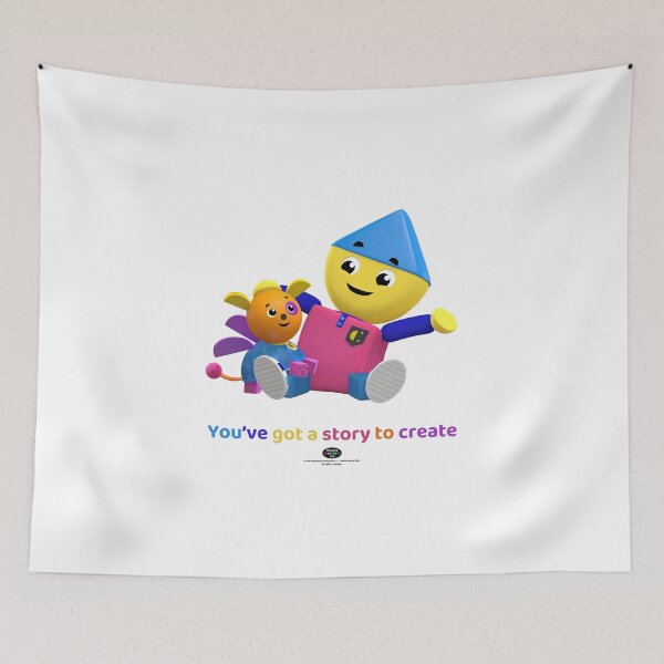 Item preview, You’ve Got a Story to Create. Charlie's Colorforms City. designed and sold by LaziniArts.