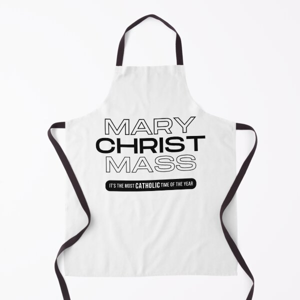 Item preview, Mary Christ Mass - The Most Catholic Time Of The Year (Black) designed and sold by domusfidei.