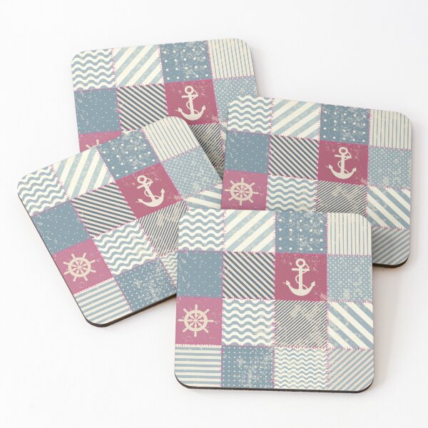 Item preview, Retro Patchwork In Nautical Style designed and sold by Miaramar.