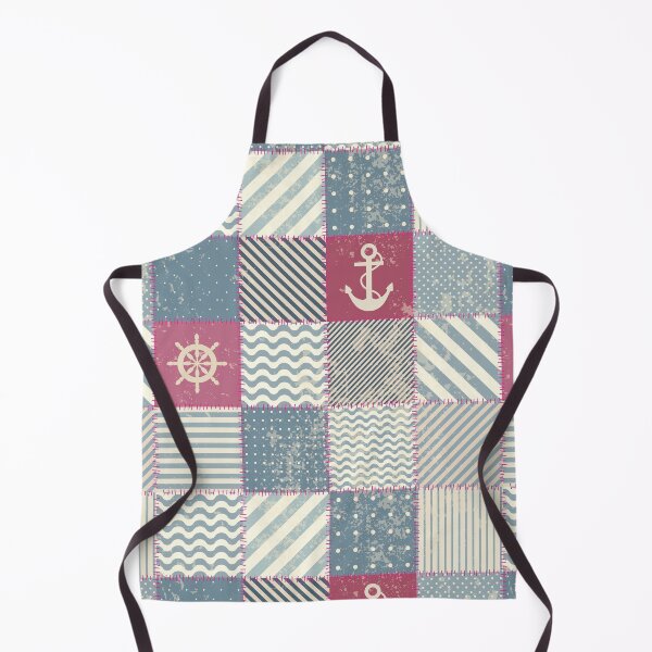 Item preview, Retro Patchwork In Nautical Style designed and sold by Miaramar.