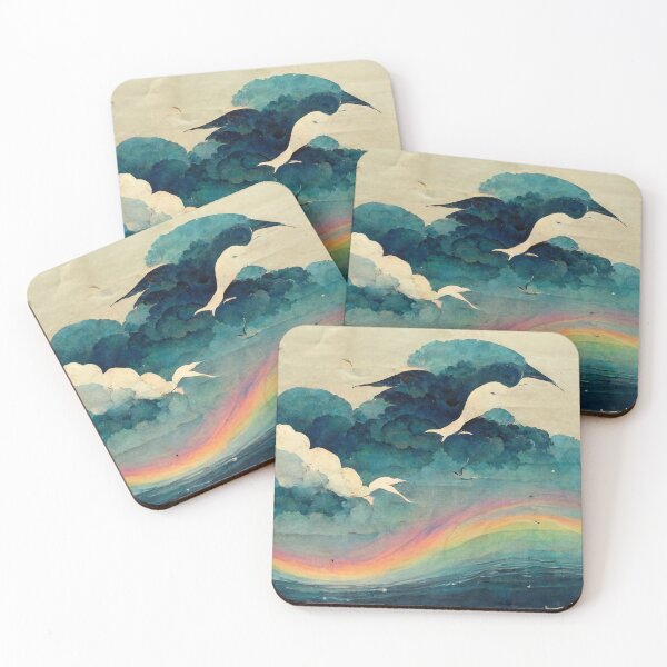 Item preview, Amazing Rainbow and Cloud Painting in the Sea designed and sold by dandan168.