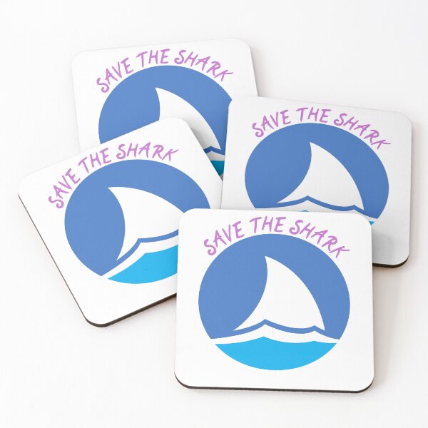 Item preview, Save the shark V1 designed and sold by The Love Quill.